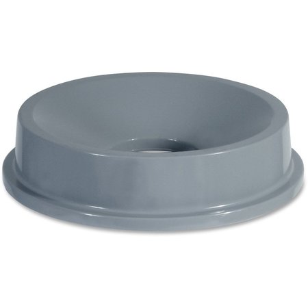 RUBBERMAID COMMERCIAL Brute 32-Gallon Container Funnel Top Lids, 22.3" W/Dia, Gray, Plastic RCP3543GRACT